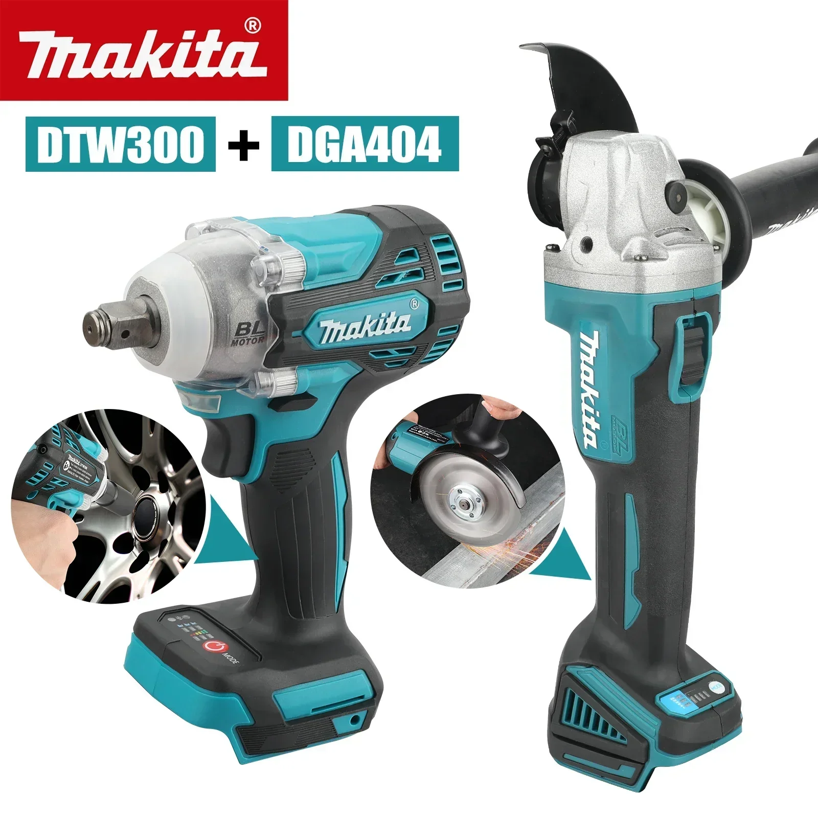Makita Drill Dtw300 - マキタ DTW300 DGA404 コードレスコンボ 580Nm インパクトレンチ