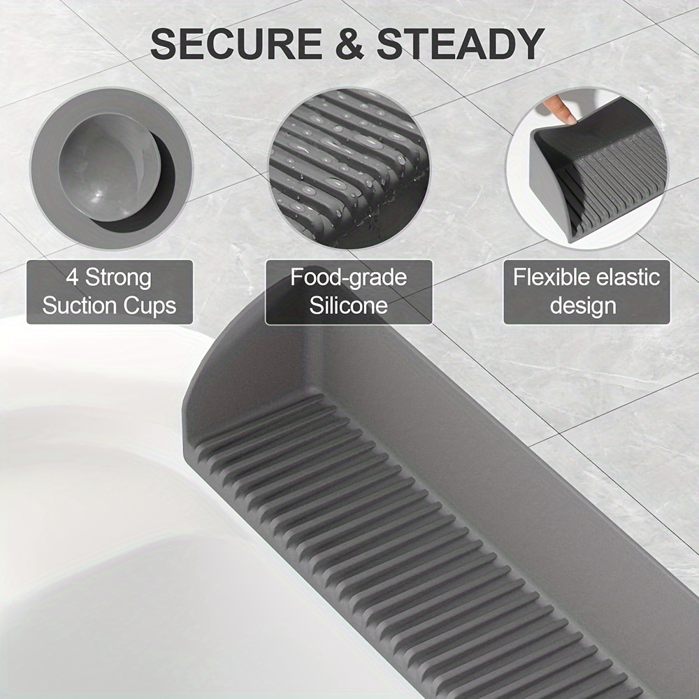 シリコン製シンクスプラッシュガード キッチンとバスルーム用  - Silicone Tap Washer のレビューと価格