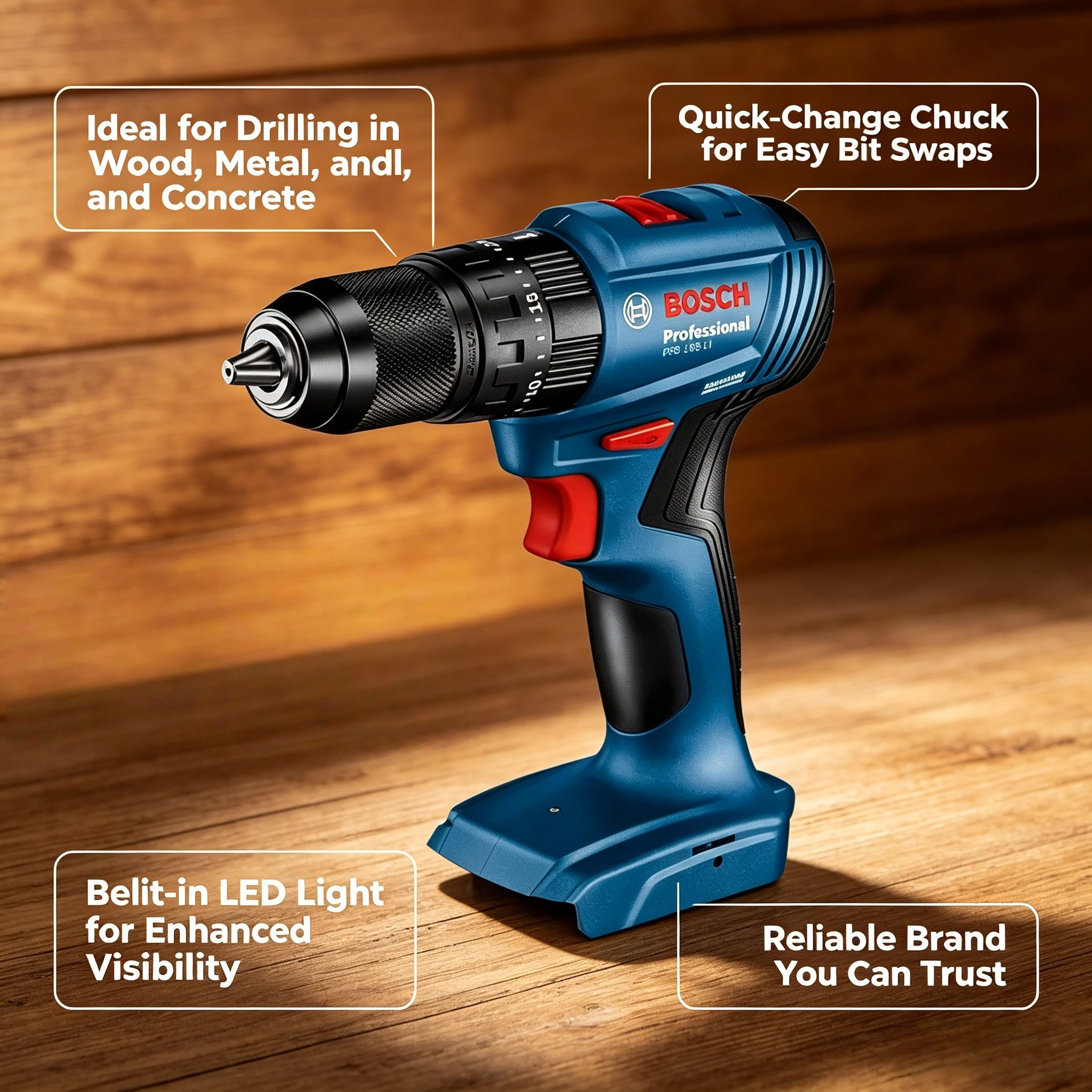 BOSCH GSB 185-LI 18V コードレス・ブラシ - Bosch Drill Gsb 18V のレビューと価格