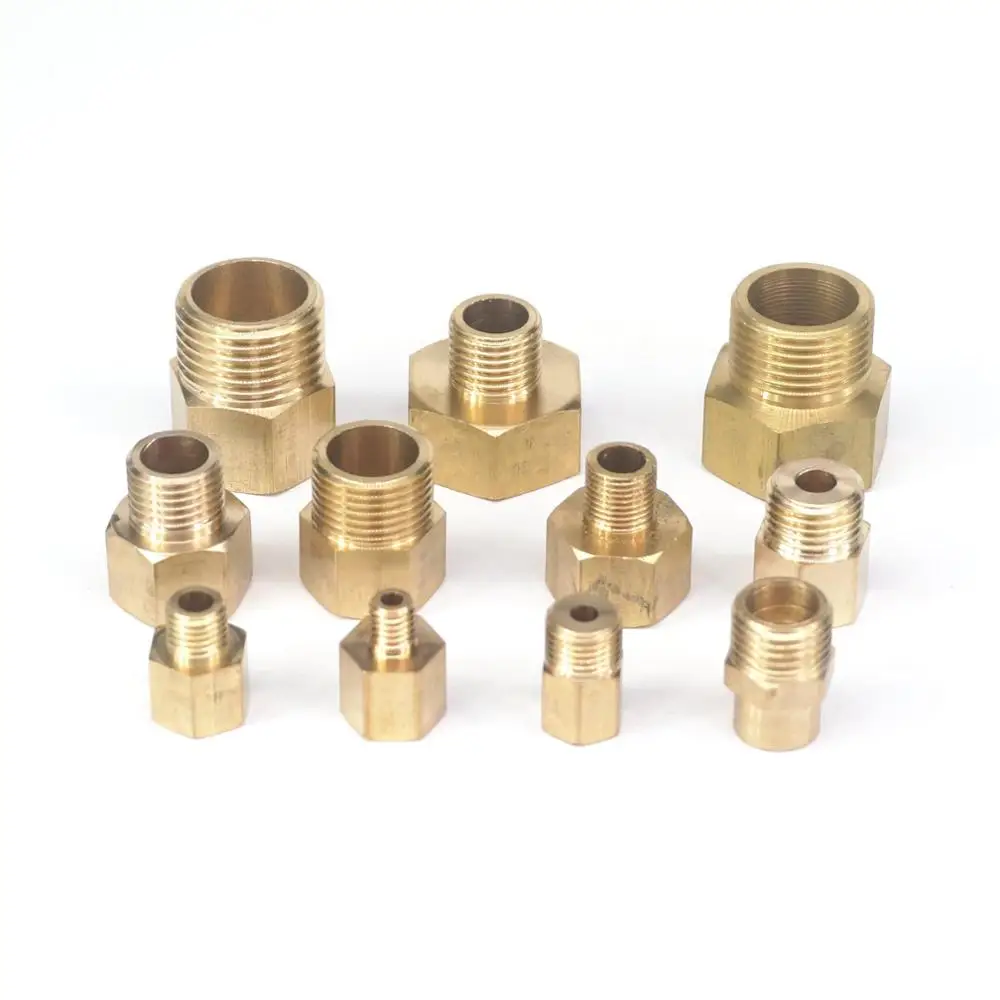 2個m14x1 m14x1.5m16x1.5メスサイズオス真 - Compression Fitting Brass のレビューと価格