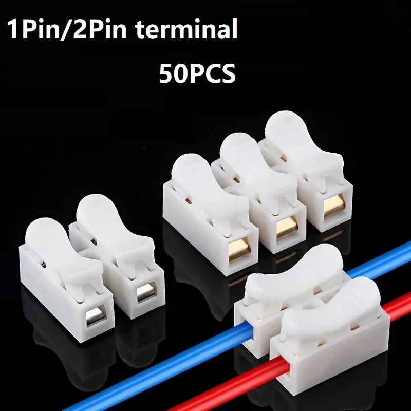 50個入り プッシュクイックワイヤーケーブル CH2コネクタ - Push Fit Connector のレビューと価格