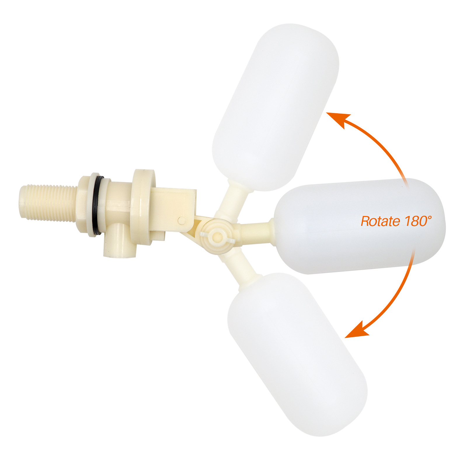 3個セット 調節可能なアーム付きフロートバルブ 安定した水位 - Float Ball Valve のレビューと価格